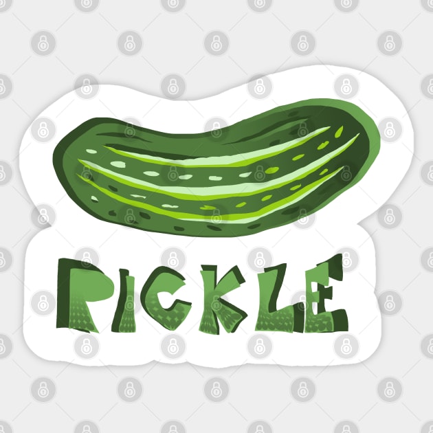 Pickle Sticker by SkinnySumoEmpire